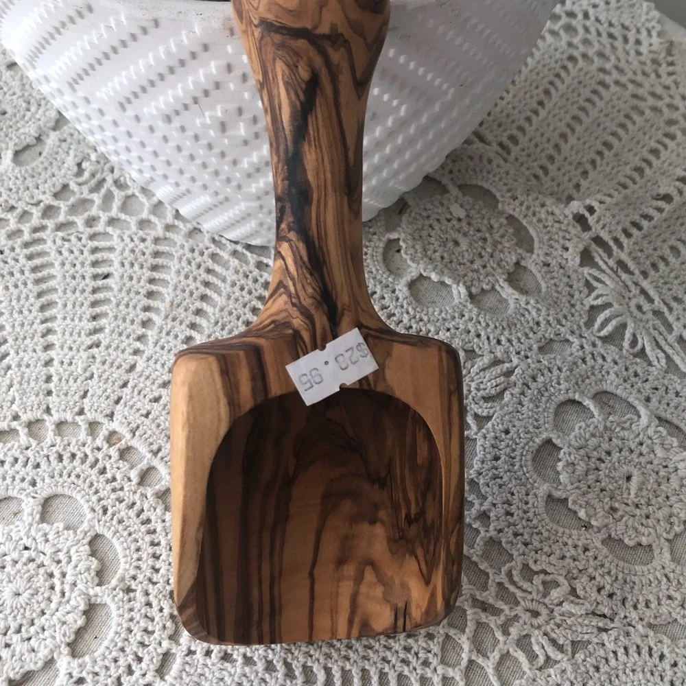OLIVE WOOD SCOOP - Picture 4 of 6